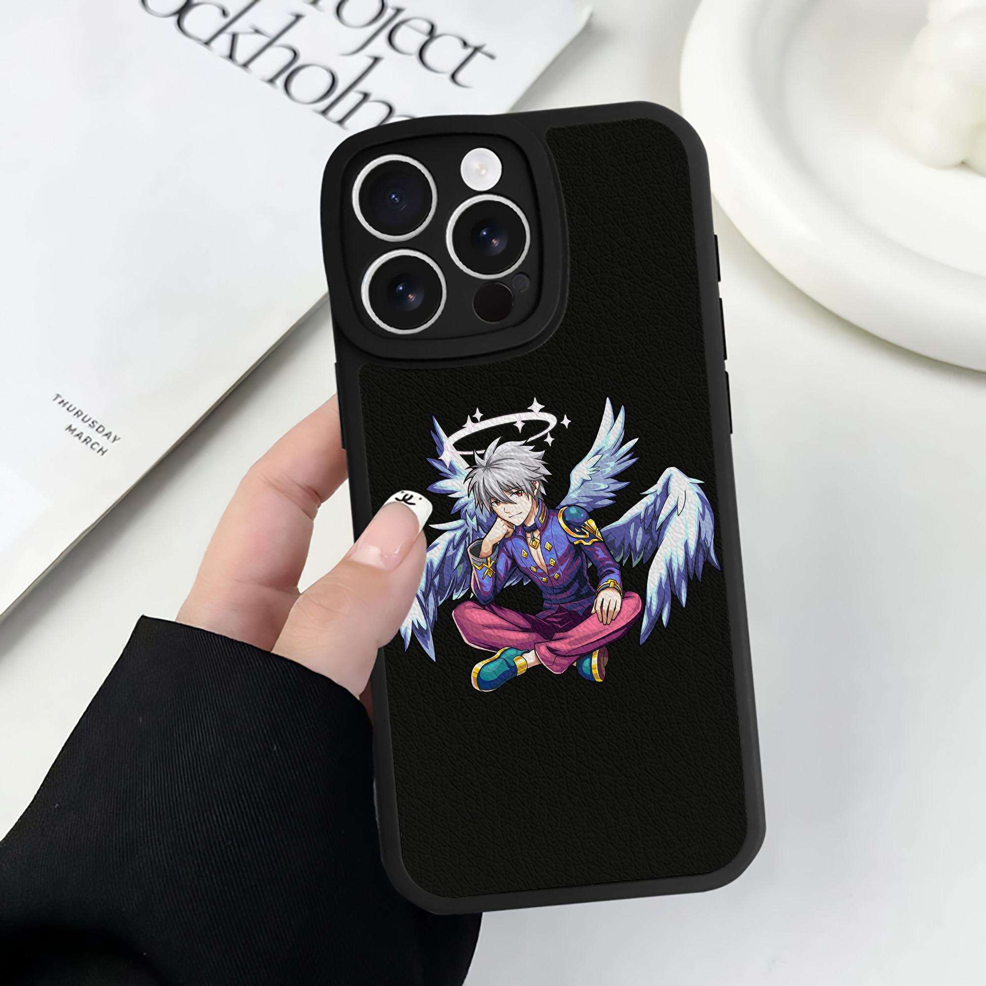 （画像用） EVA 新世紀エヴァンゲリオン 【iPhone 16シリーズ対応】シリコンスマホケース（レザー調） 材質：シリコン